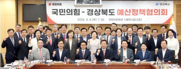 국민의힘-경상북도, 국비 확보와 지역 현안 해결을 위해 원팀으로 뛴다. 기사 이미지